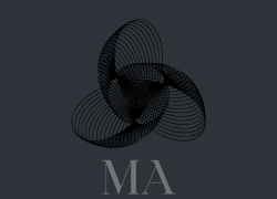 Black and Grey Clean Modern Minimalist Creative Technology Logo